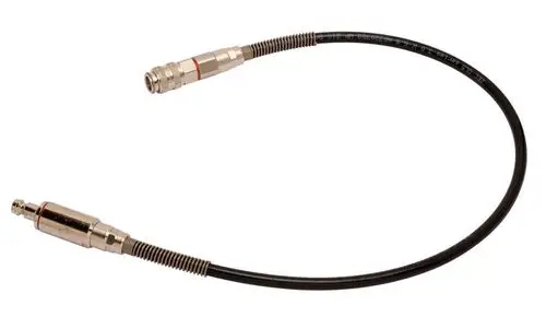 Messschlauch mit flexibler Verbindung und Metallanschlüssen, geeignet für den Einsatz mit TA-Scope von IMI Hydronic Engineering.